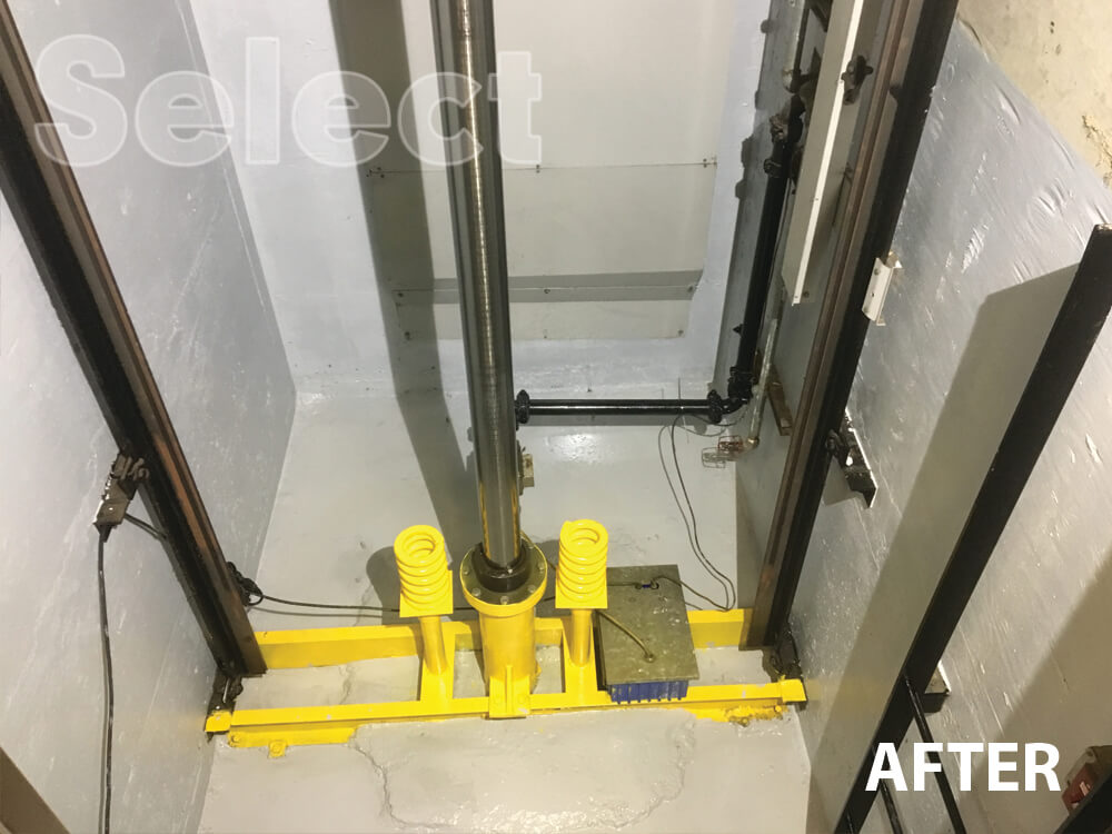 Elevator-pit-after-waterproofing-and-cleaning